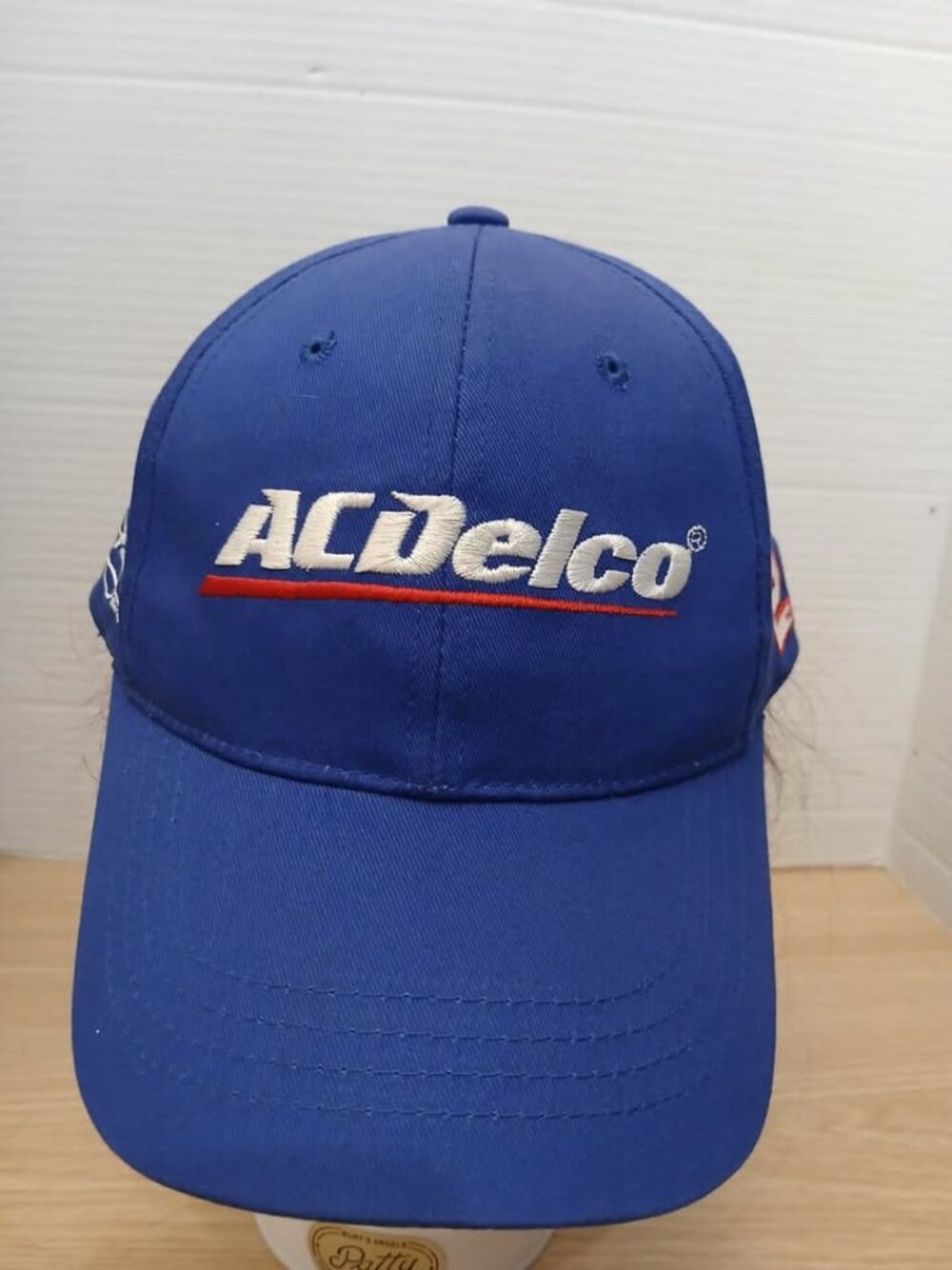 Johnny Sauter RCR AC Delco #2 Men's Hat Cap Nascar Blue Adjustable One Size